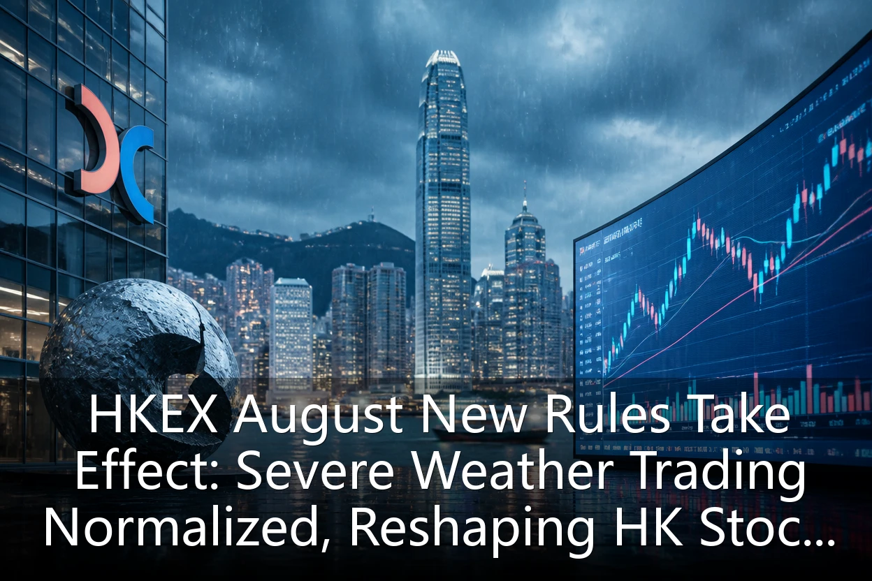 HKEX August New Rules Take Effect: Severe Weather Trading Normalized, Reshaping HK Stock Market Liquidity