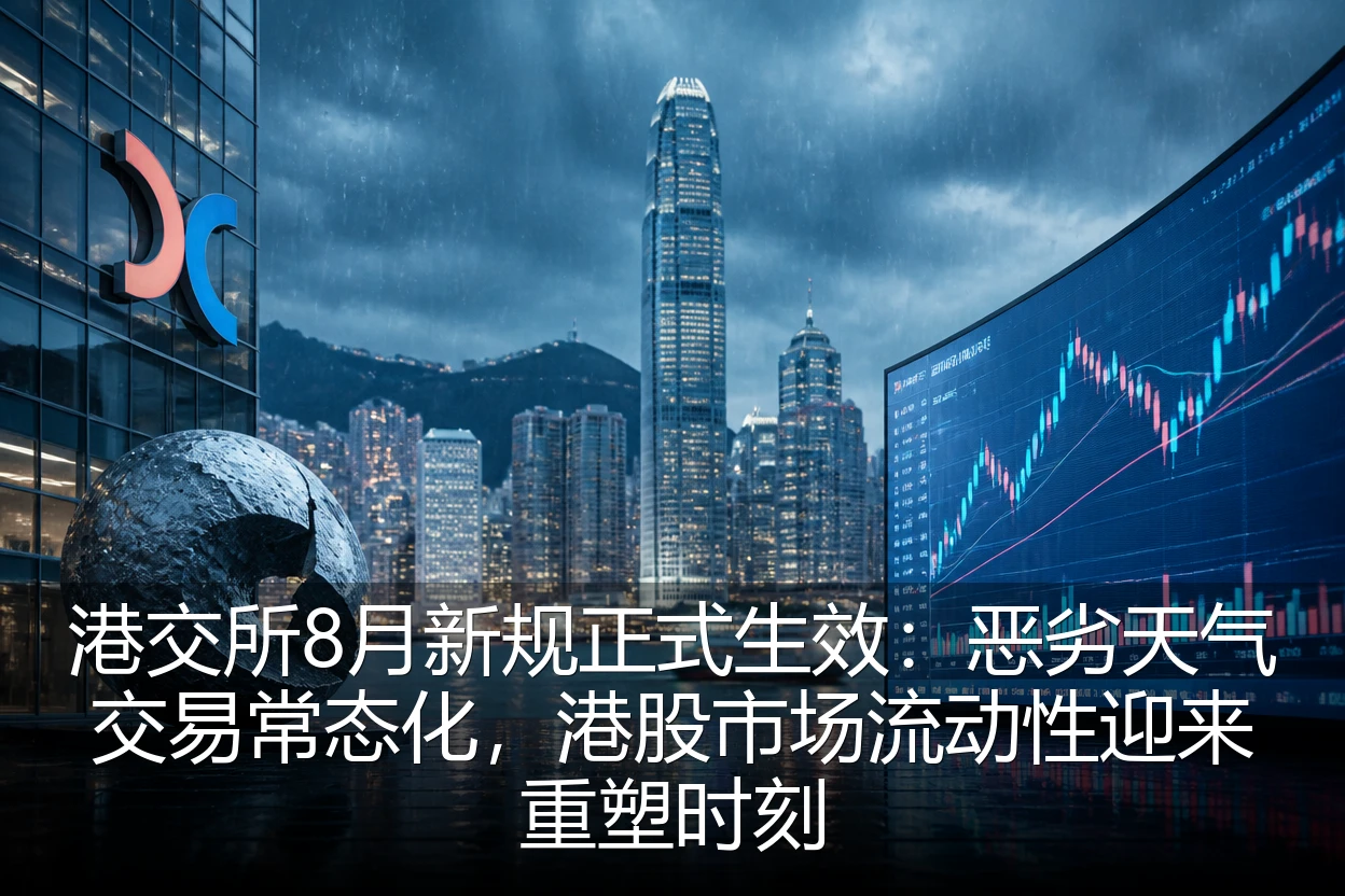 港交所8月新规正式生效：恶劣天气交易常态化，港股市场流动性迎来重塑时刻