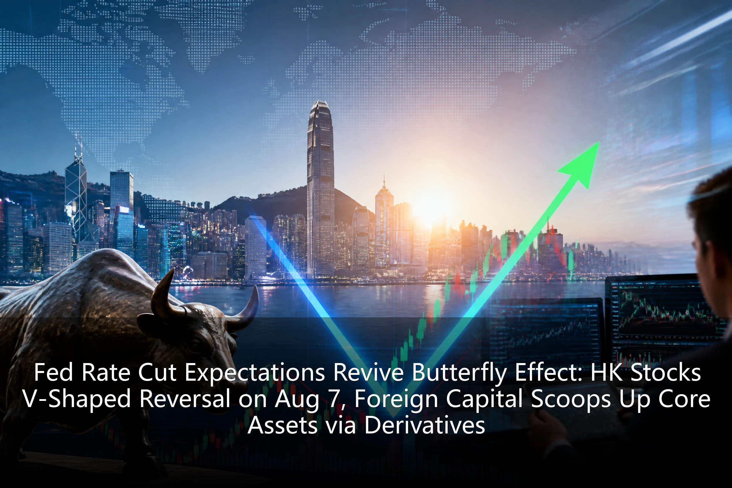 Fed Rate Cut Expectations Revive Butterfly Effect: HK Stocks V-Shaped Reversal on Aug 7, Foreign Capital Scoops Up Core Assets via Derivatives