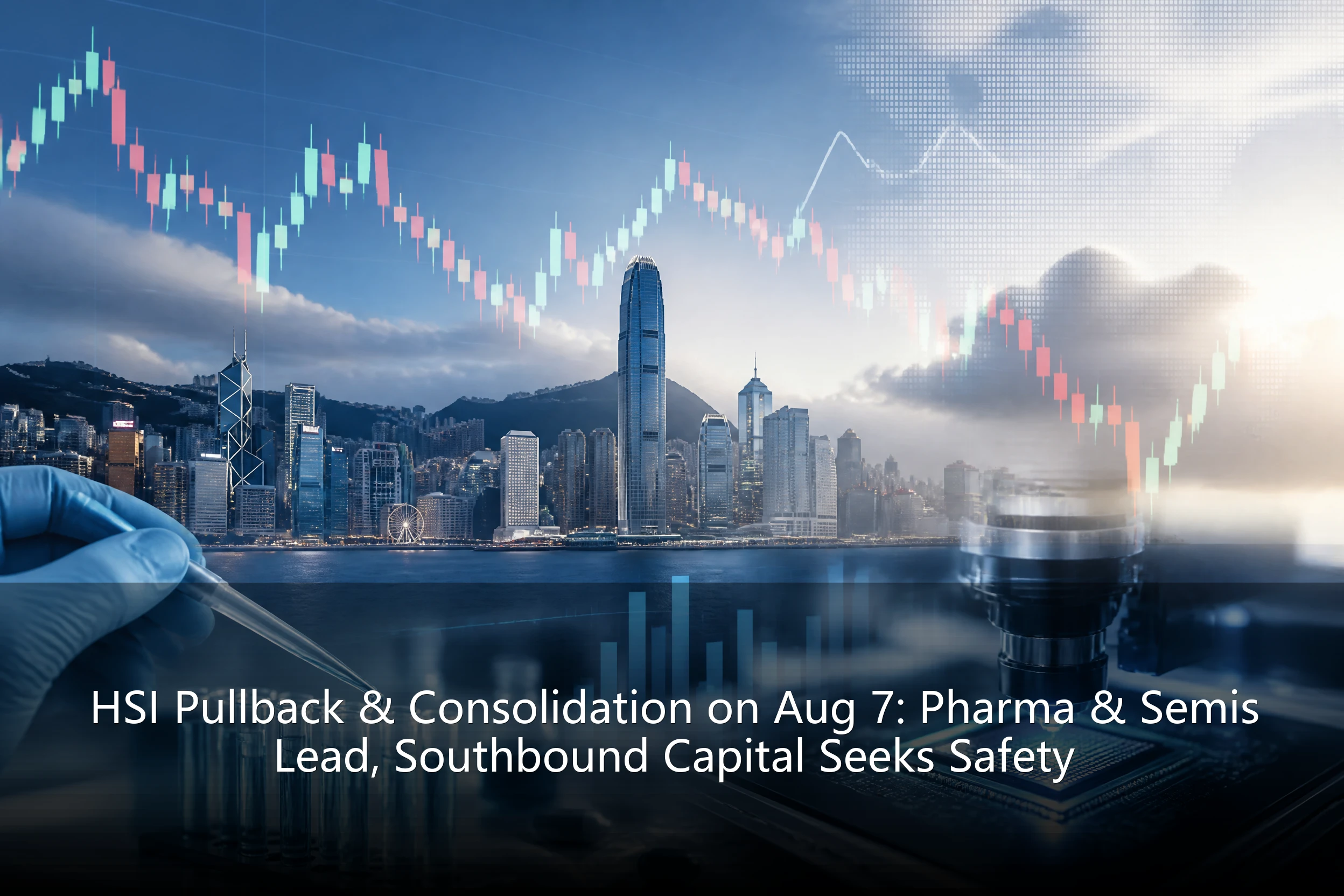HSI Pullback & Consolidation on Aug 7: Pharma & Semis Lead, Southbound Capital Seeks Safety
