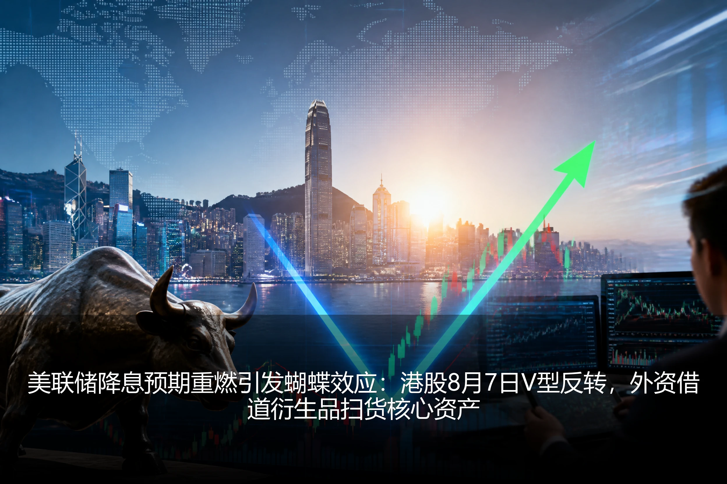 美联储降息预期重燃引发蝴蝶效应：港股8月7日V型反转，外资借道衍生品扫货核心资产