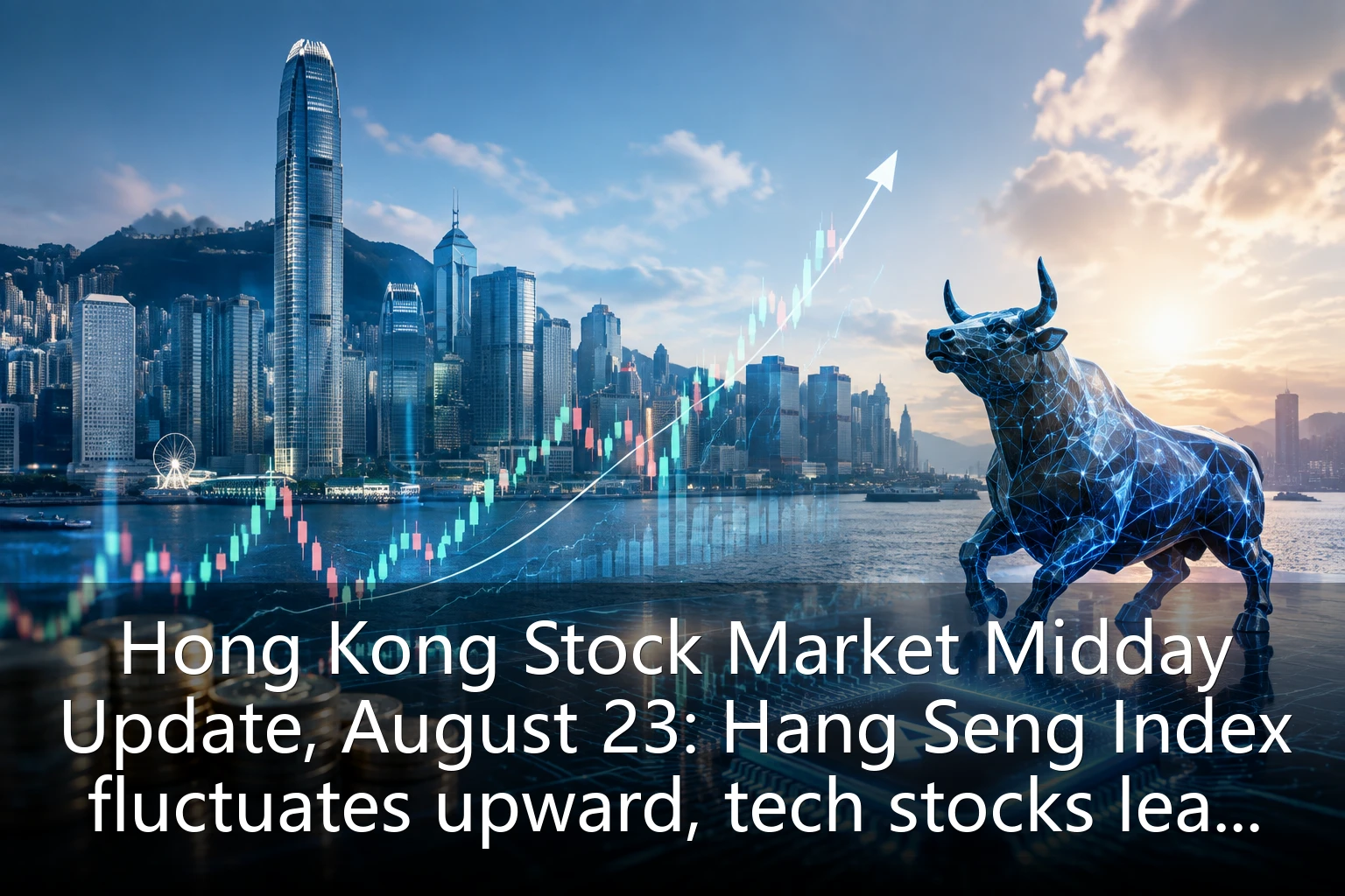 Hong Kong Stock Market Midday Update, August 23: Hang Seng Index fluctuates upward, tech stocks lead market trends, northbound funds continue to flow into AI sector