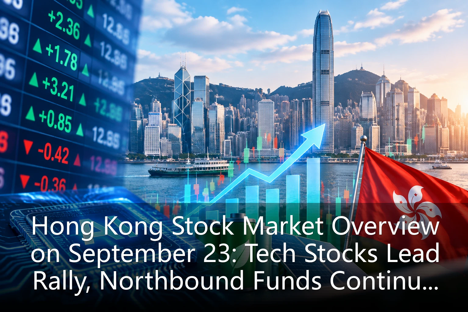 Hong Kong Stock Market Overview on September 23: Tech Stocks Lead Rally, Northbound Funds Continue to Flow into AI and New Energy Sectors